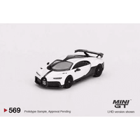 Thumbnail for MINI GT 1:64 Bugatti Chiron Pur Sport White