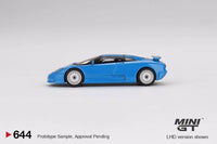 Thumbnail for MINI GT 1:64 Bugatti EB110 GT Blu MGT00644-L