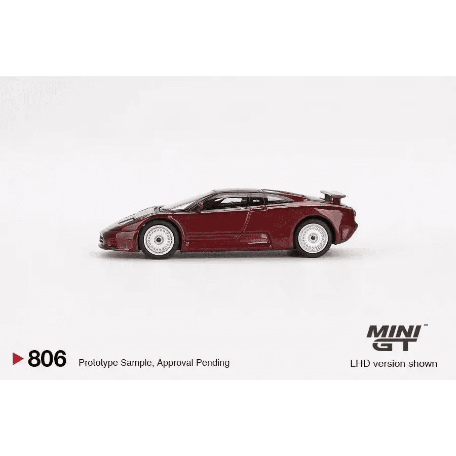 MINI GT 1:64 Bugatti EB110 GT Dark Red Metallic MGT00806-L