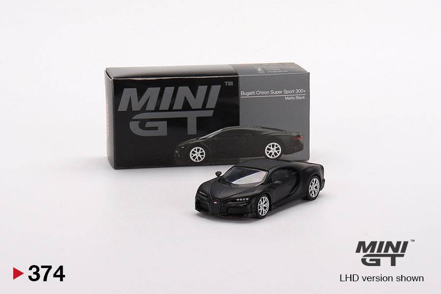 MINI GT 1:64 Bugatti Vision Super Sport 300+ Matte Black MGT00374-L