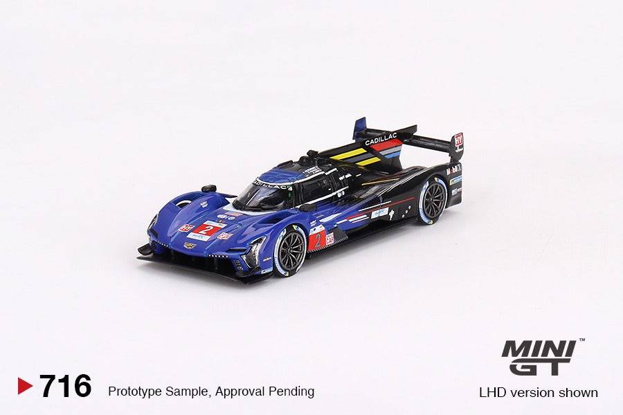 PRE-ORDER MINI GT 1:64 Cadillac V-Series.R #2 Cadillac Racing 2023 Le Mans 24 Hrs 3rd Place MGT00716-L