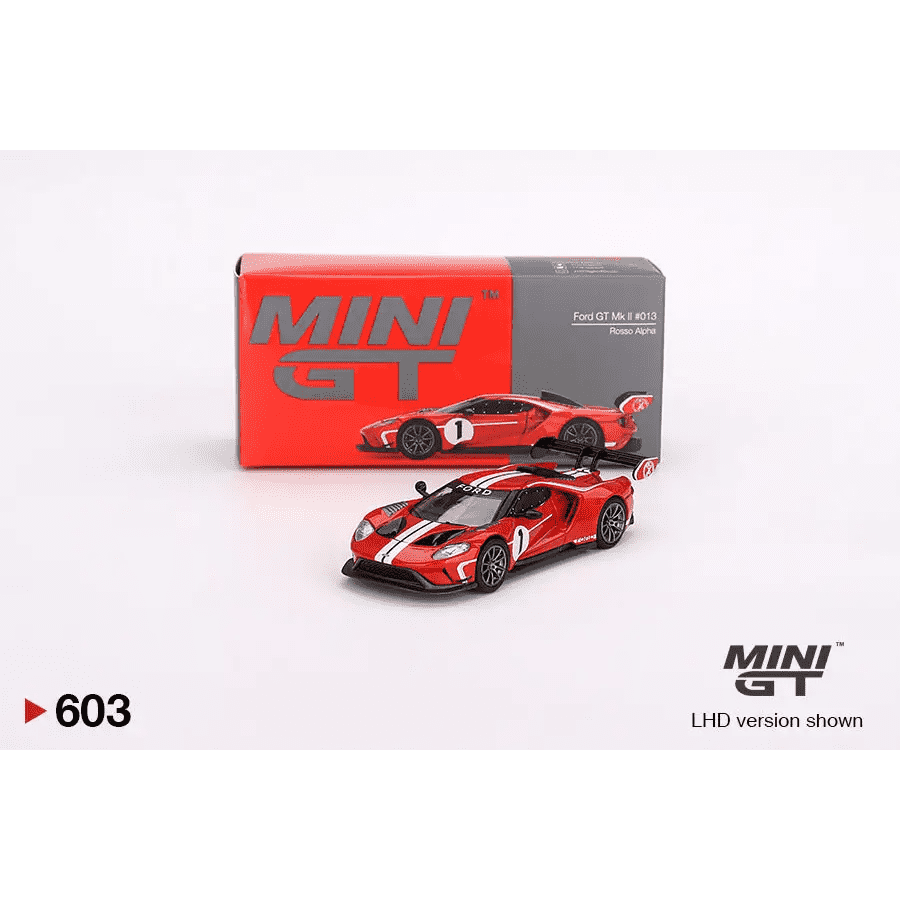 MINI GT 1:64 Ford GT MK II #013 Rosso Alpha MGT00603-L