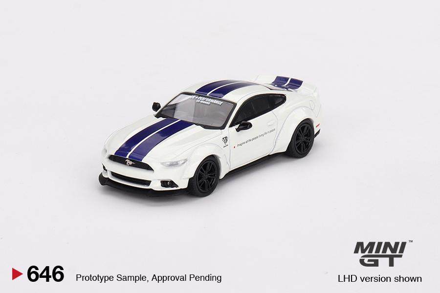 MINI GT 1:64 Ford Mustang GT LB-WORKS White MGT00646-R