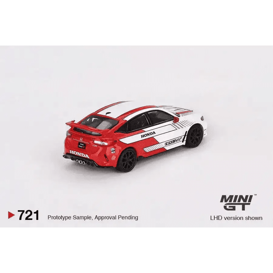 MINI GT 1:64 Honda Civic Type R #2 2023 Pace Car White MGT00721-L