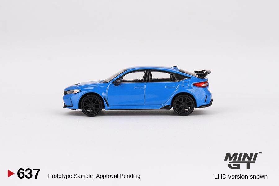 MINI GT 1:64 Honda Civic Type R Boost Blue Pearl 2023 MGT00637-R
