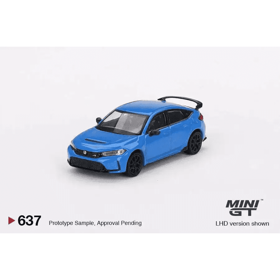 MINI GT 1:64 Honda Civic Type R Boost Blue Pearl 2023 MGT00637-R BLISTER