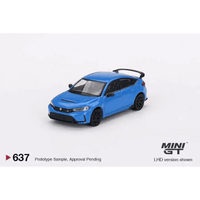 Thumbnail for MINI GT 1:64 Honda Civic Type R Boost Blue Pearl 2023 MGT00637-R BLISTER