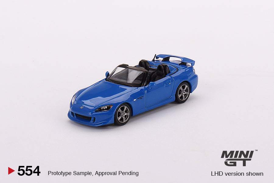 MINI GT 1:64 Honda S2000 CR Type S Apex Blue MGT00554