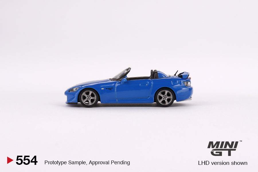 MINI GT 1:64 Honda S2000 CR Type S Apex Blue MGT00554