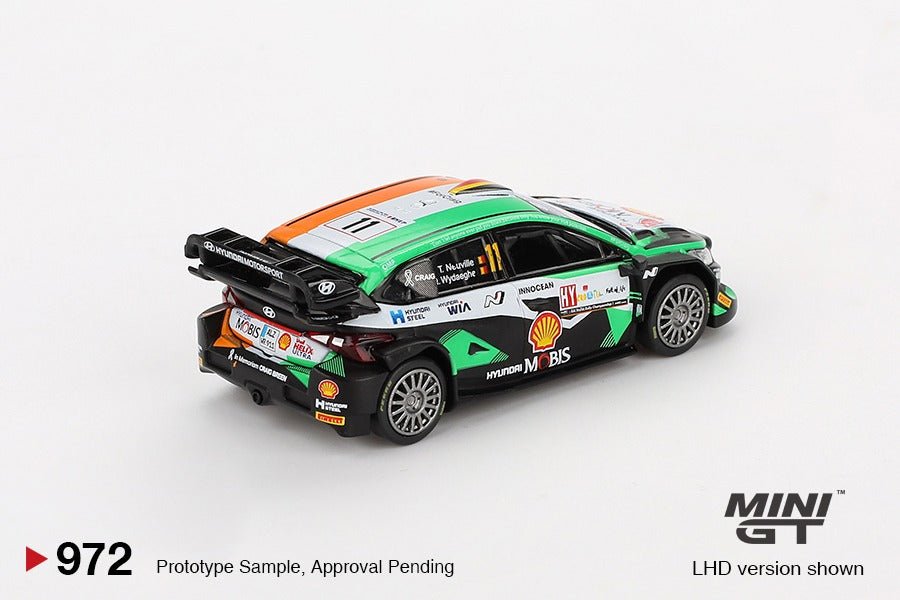 MINI GT 1:64 Hyundai i20 N Rally1 #11 2023 Rally Croatia Power Stage Winner MGT00972-L