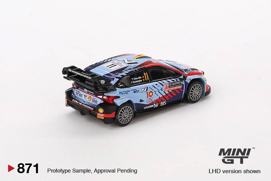 MINI GT 1:64 Hyundai i20 N Rally1 Hybrid #11 2024 Rallye Monte-Carlo Winner MGT00871-L