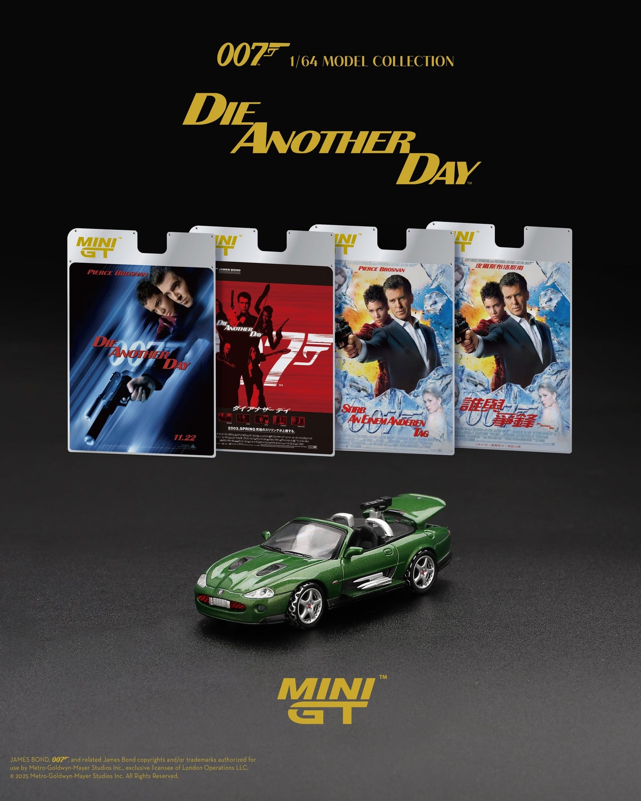 MINI GT 1:64 Jaguar XKR "Die Another Day" MGT00908-007E