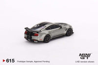 Thumbnail for MINI GT 1:64 LB-WORKS Ford Mustang Pepper Gray