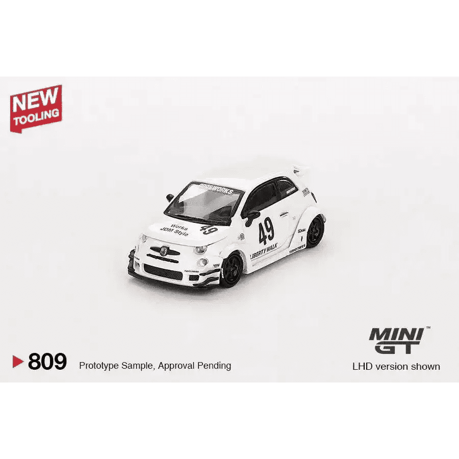 PRE-ORDER) Mini GT 1:64 LB-WORKS x Abas Works ABARTH