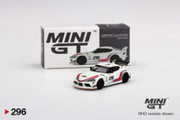 Thumbnail for MINI GT 1:64 LB Works Toyota GR Supra V1.0 Martini Racing RHD MGT00296-R