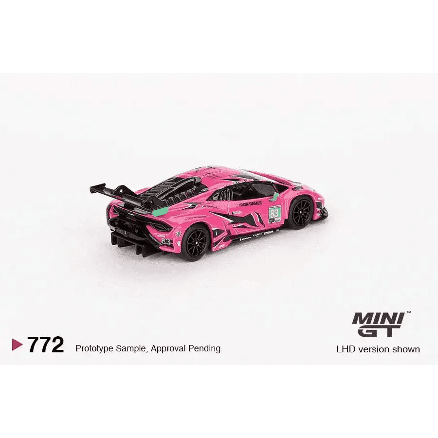 MINI GT 1:64 Lamborghini Huracán GT3 EVO2 #83 Iron Dames IMSA 2023 Daytona 24 Hrs MGT00772-L