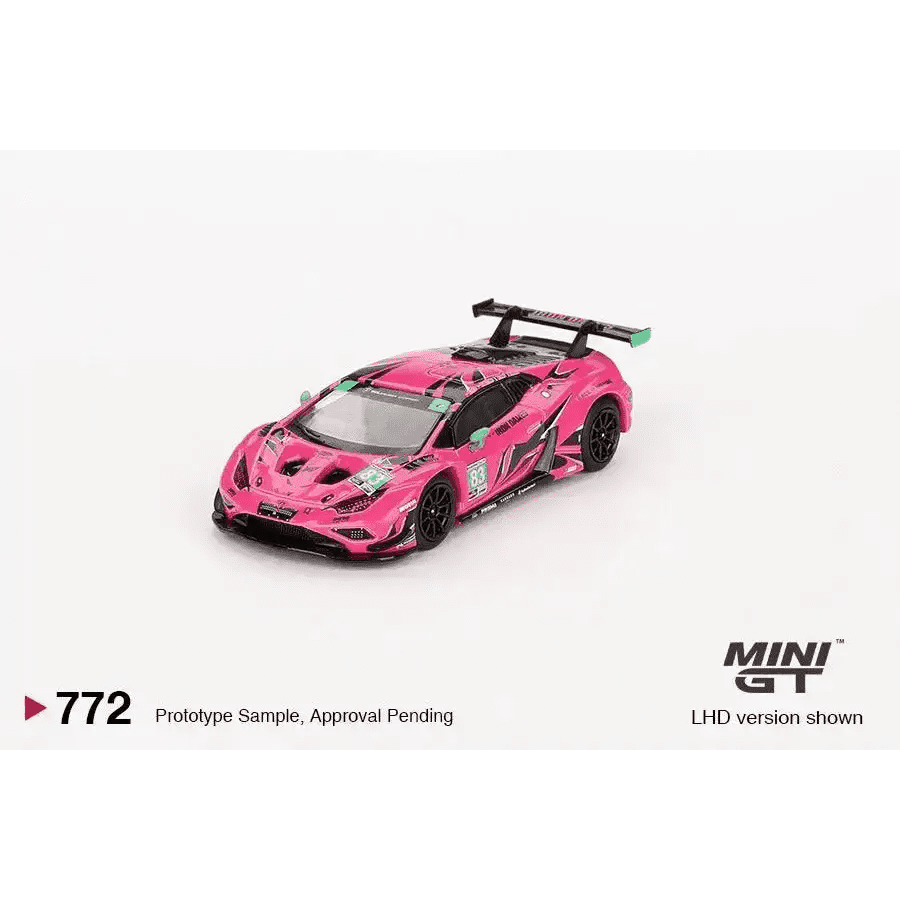 MINI GT 1:64 Lamborghini Huracán GT3 EVO2 #83 Iron Dames IMSA 2023 Daytona 24 Hrs MGT00772-L