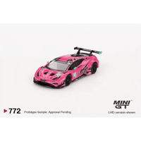 Thumbnail for MINI GT 1:64 Lamborghini Huracán GT3 EVO2 #83 Iron Dames IMSA 2023 Daytona 24 Hrs MGT00772-L