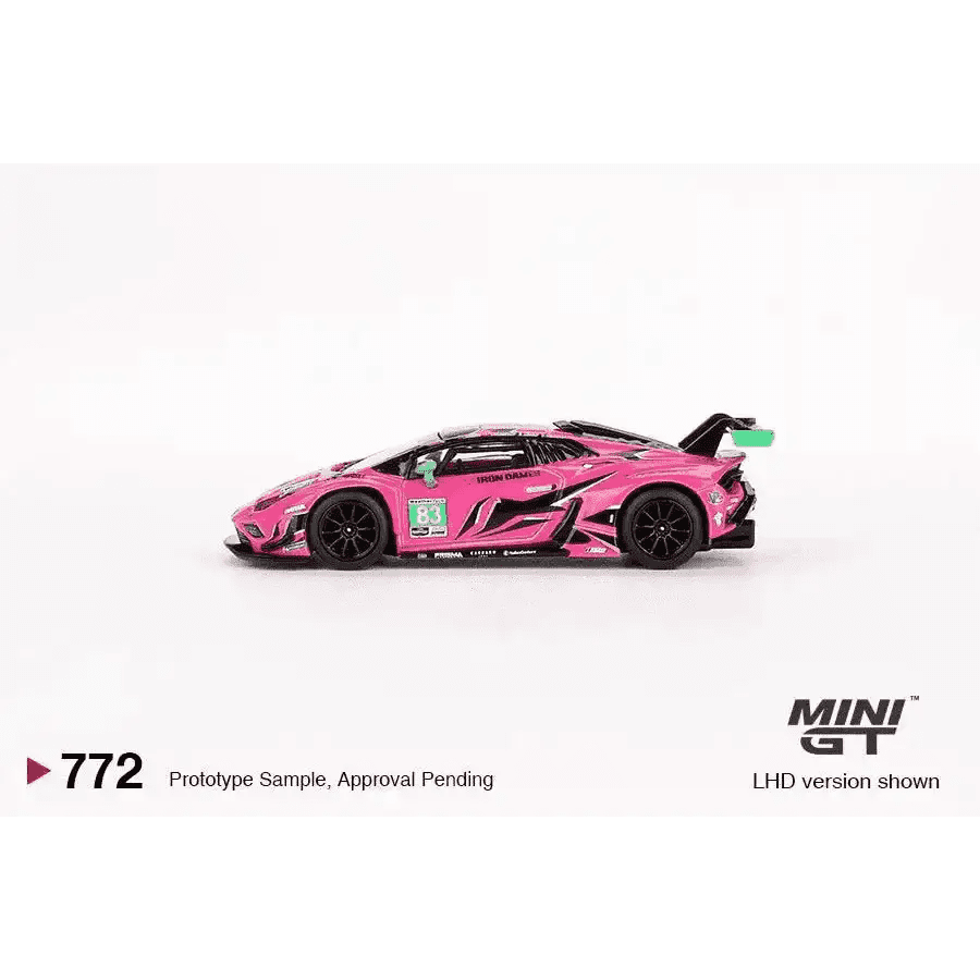 MINI GT 1:64 Lamborghini Huracán GT3 EVO2 #83 Iron Dames IMSA 2023 Daytona 24 Hrs MGT00772-L