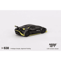 Thumbnail for MINI GT 1:64 Lamborghini Huracán STO Nero Noctis MGT00638-R