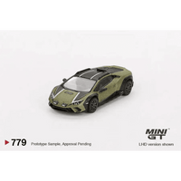 Thumbnail for MINI GT 1:64 Lamborghini Huracán Sterrato Verde Gea Matt MGT00779-R