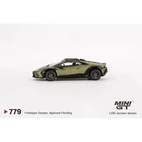 Thumbnail for MINI GT 1:64 Lamborghini Huracán Sterrato Verde Gea Matt MGT00779-R