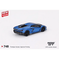 Thumbnail for MINI GT 1:64 Lamborghini Revuelto Blu Eleos MGT00748-R NEW TOOLING