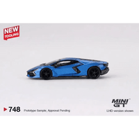 Thumbnail for MINI GT 1:64 Lamborghini Revuelto Blu Eleos MGT00748-R NEW TOOLING