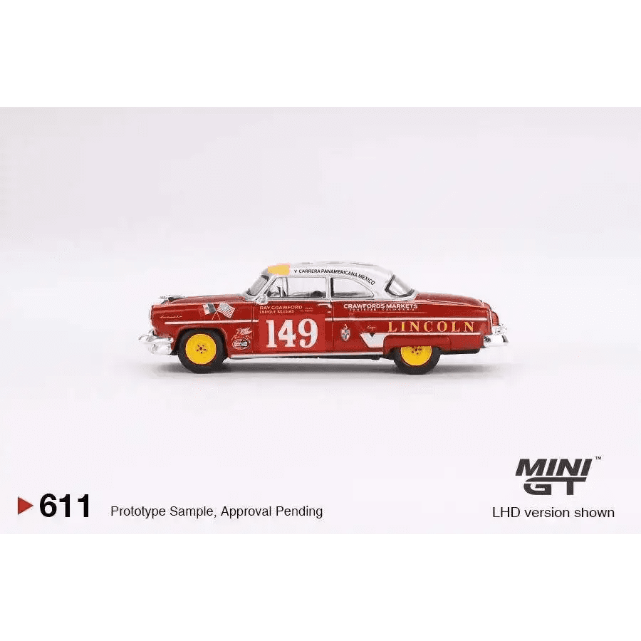 MINI GT 1:64 Lincoln Capri 1954 Carrera Panamericana Class Winner #149 MGT00611-L