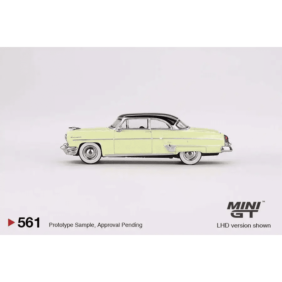 MINI GT 1:64 Lincoln Capri 1954 Premier Yellow MGT00561-L