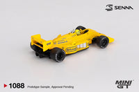 Thumbnail for MINI GT 1:64 Lotus 99T #12 Ayrton Senna 1987 Monaco Grand Prix Winner MGT01088-BL Blister