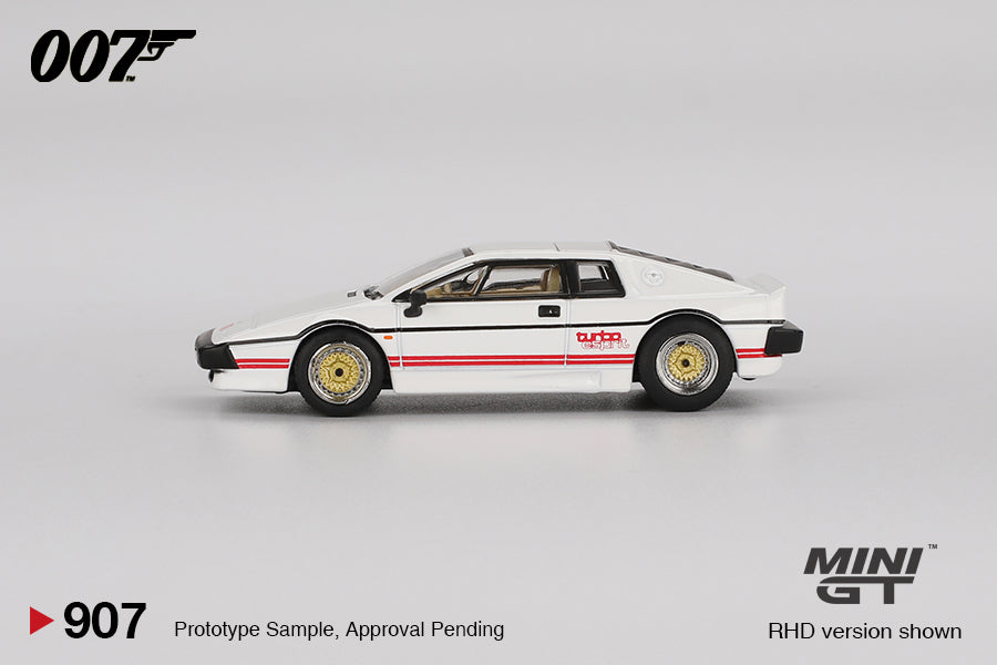 MINI GT 1:64 Lotus Esprit Turbo White "For Your Eyes Only" MGT00907-007E