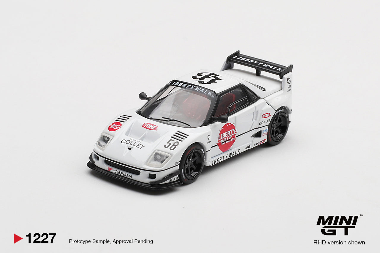 MINI GT 1:64 Mazda AZ-1 Liberty Walk LB40 LB-Hinomaru MGT01227-R