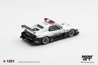 Thumbnail for MINI GT 1:64 Mazda RX-7 LB-Super Silhouette Police Die-Cast Model Car Pre-Order MGT01231-R