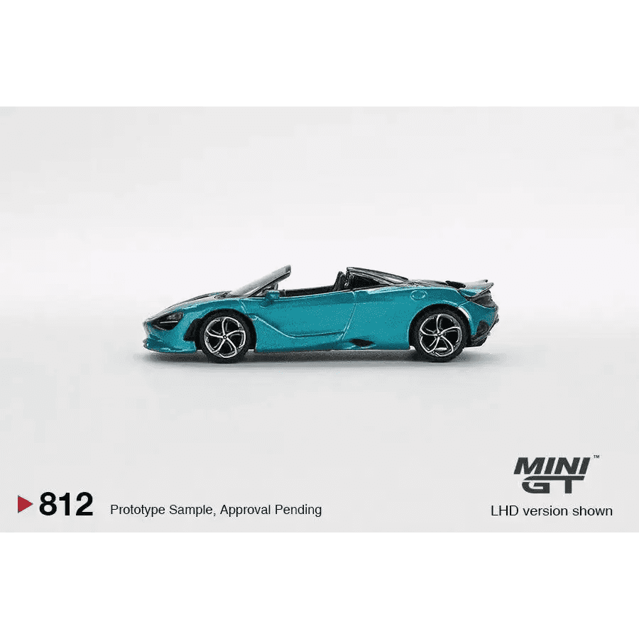 MINI GT 1:64 McLaren 750S Spider Belize Blue MGT00812-R