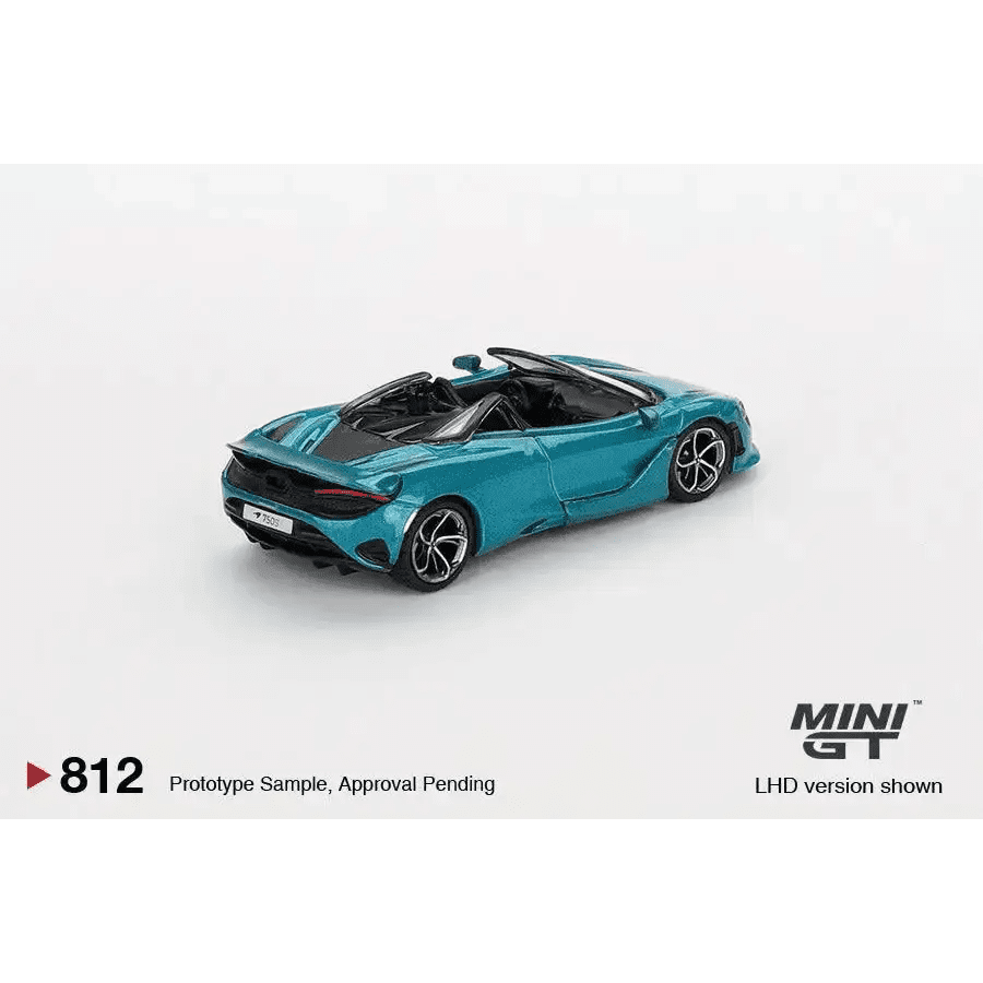 MINI GT 1:64 McLaren 750S Spider Belize Blue MGT00812-R