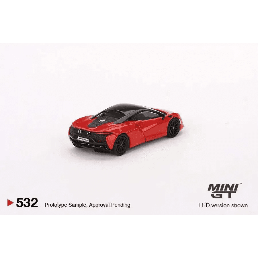 MINI GT 1:64 McLaren Artura Vermillion Red