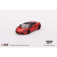 Thumbnail for MINI GT 1:64 McLaren Artura Vermillion Red 2023