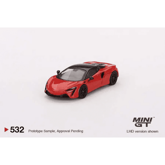 MINI GT 1:64 McLaren Artura Vermillion Red - Little – Little