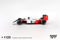 Thumbnail for MINI GT 1:64 McLaren MP4/4 #11 Alain Prost 1988 Japanese Grand Prix 2nd Place MGT01123-L