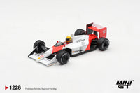 Thumbnail for MINI GT 1:64 McLaren MP4/4 #12 Ayrton Senna 1988 Canadian Grand Prix MGT01228-L PRE-ORDER