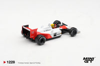 Thumbnail for MINI GT 1:64 McLaren MP4/4 #12 Ayrton Senna 1988 Canadian Grand Prix MGT01228-L PRE-ORDER