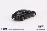 Thumbnail for PRE-ORDER MINI GT 1:64 Mercedes-Benz EQS 580 4MATIC Black MGT00694-R