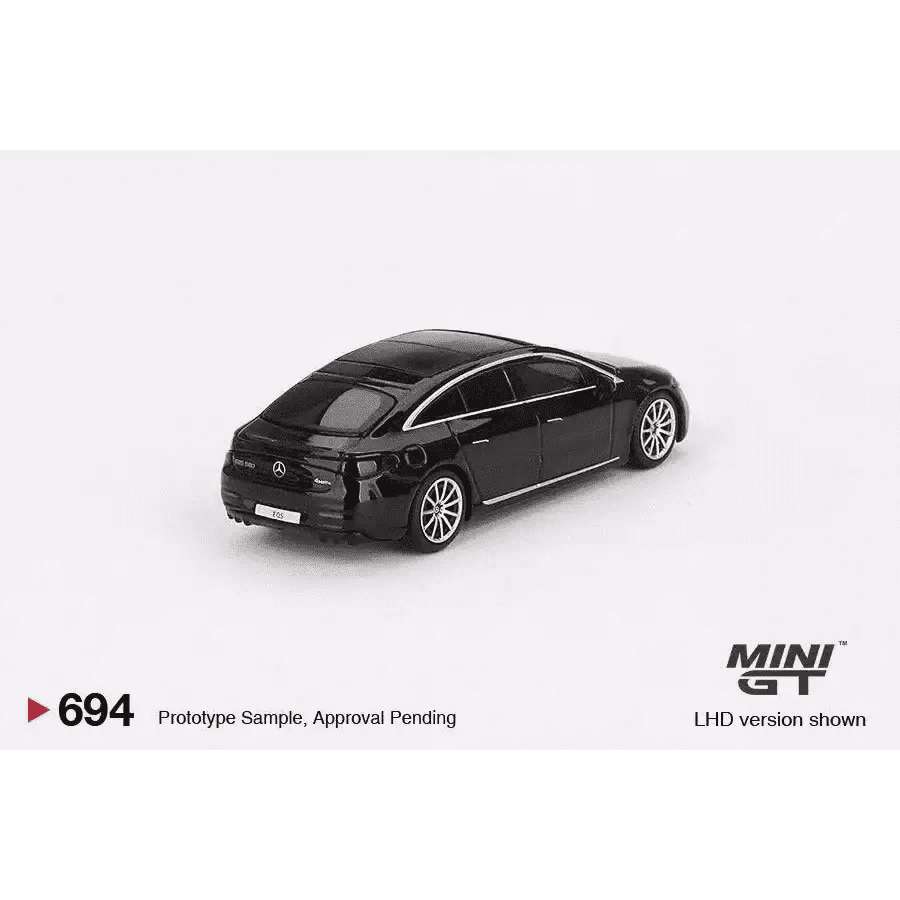 MINI GT 1:64 Mercedes-Benz EQS 580 4MATIC Black MGT00694-R