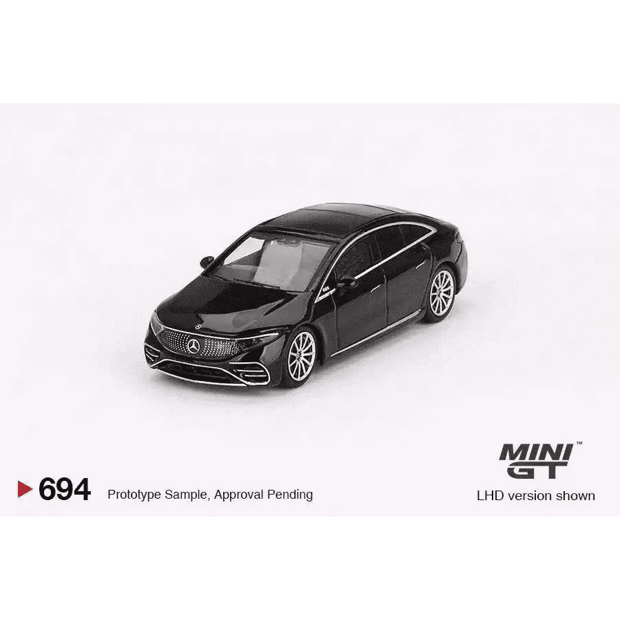 MINI GT 1:64 Mercedes-Benz EQS 580 4MATIC Black MGT00694-R