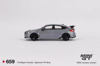 Thumbnail for PRE-ORDER MINI GT 1:64 Mini GT 1:64 Honda Civic Type R 2023 Sonic Gray Pearl MGT00659