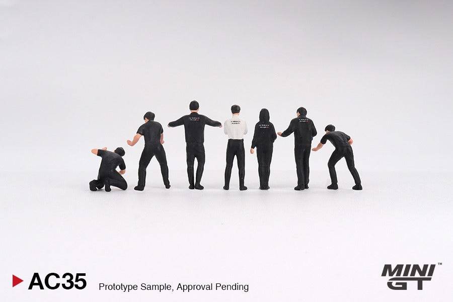 MINI GT 1:64 NISMO Technician Team Figure Set MGTAC35