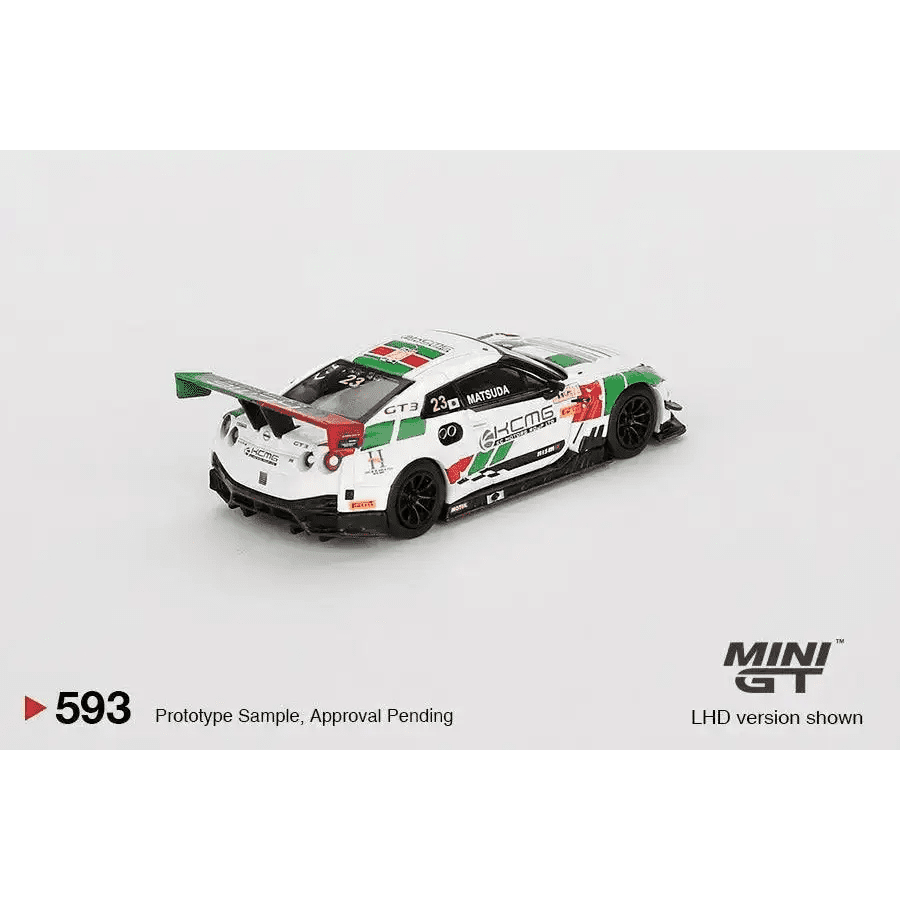 MINI GT 1:64 Nissan GT-R NISMO GT3 #23 KCMG 2018 FIA GT World Cup Macau MGT00593-L