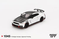 Thumbnail for MINI GT 1:64 Nissan GT-R Nismo 2024 Brilliant White Pearl MGT01045-R