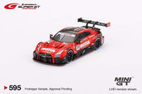 Thumbnail for MINI GT 1:64 Nissan GT-R Nismo GT500 #23 NISMO 2021 SUPER GT Series Japan Exclusive MGT00595-L